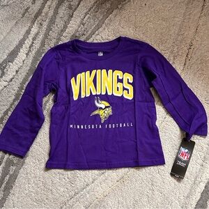 NFL Minnesota Vikings Purple Long-Sleeve Tee